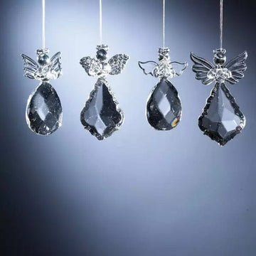 Kellis Gifts Angel Ornament Glass Angel Orgnament - Assorted